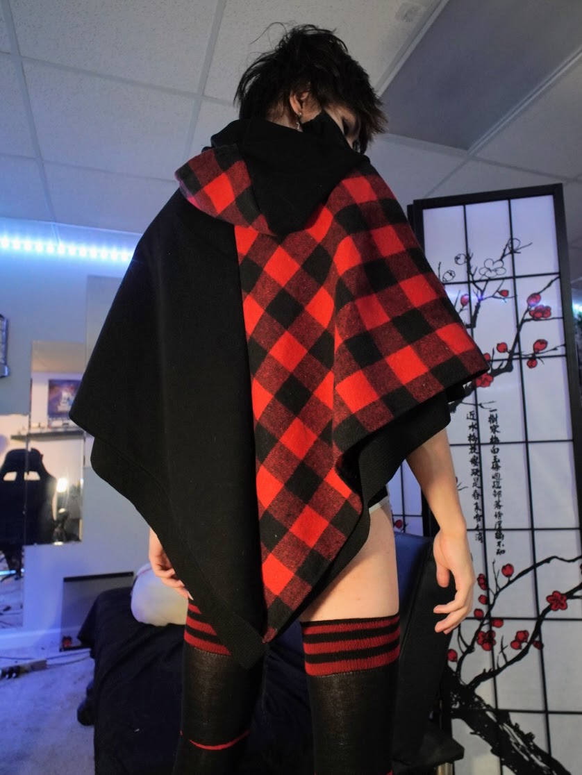 Double Layer Split Poncho
