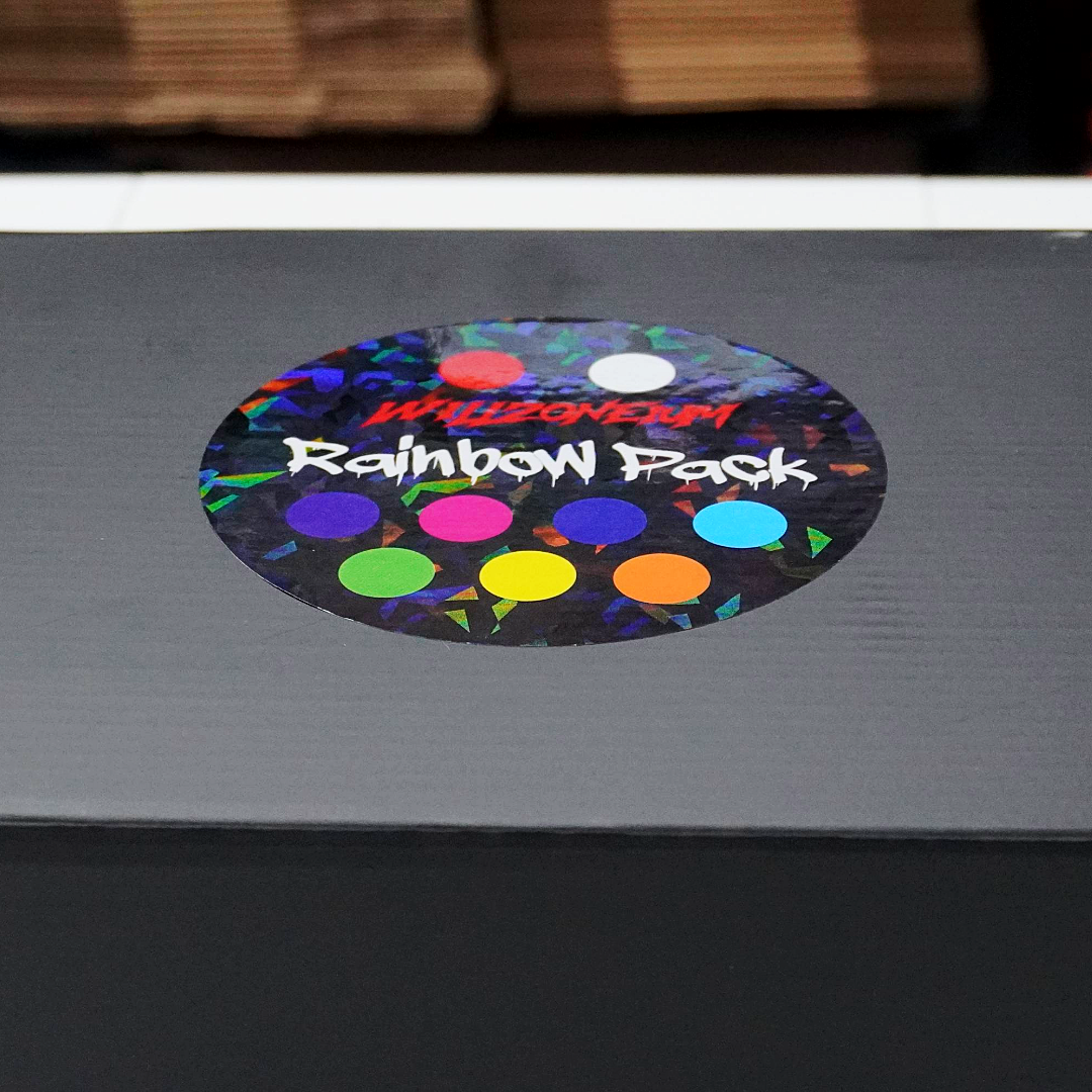 Star thigh highs Rainbow pack