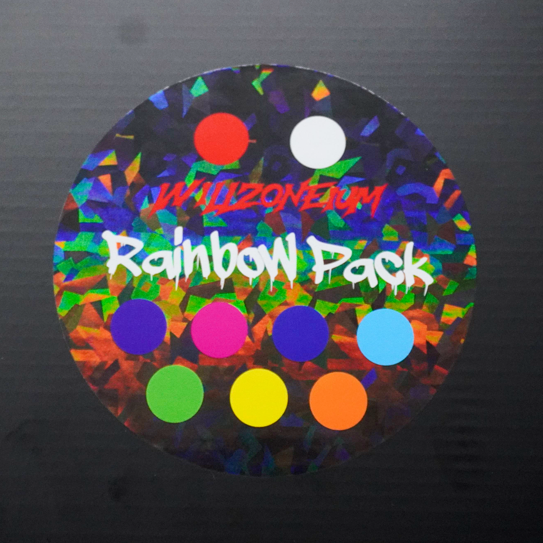 Star thigh highs Rainbow pack