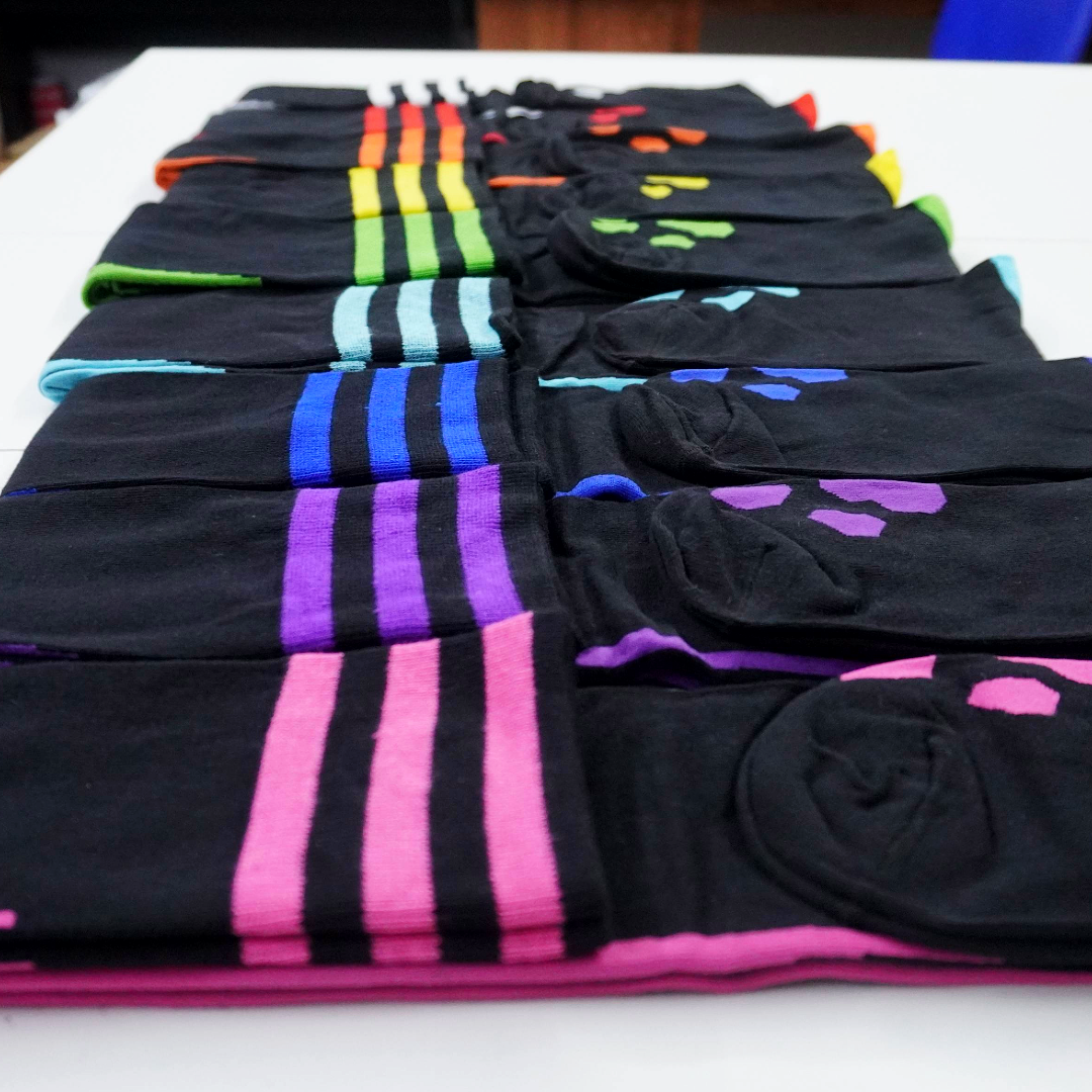 Star thigh highs Rainbow pack